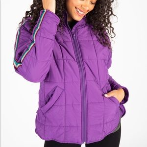 Natural Life Ascot Quilt Puffer Jacket. Size L, NWT